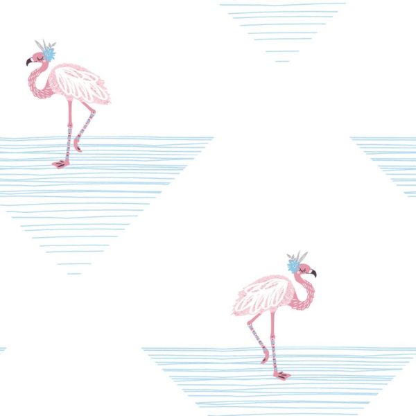 Wallcovering ‘Flamingo Triangle’ DA61702